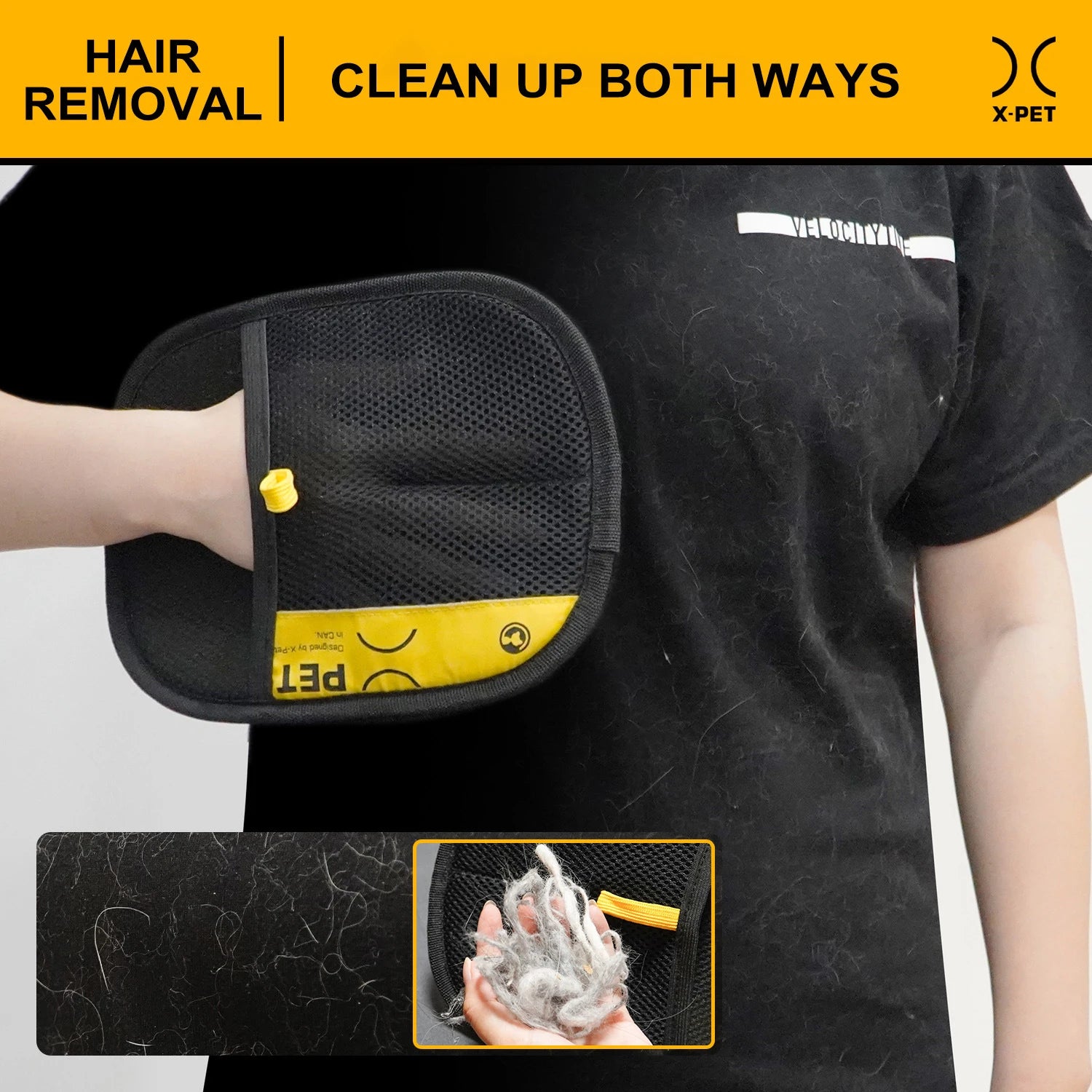 EasyGrip Pet Hair Removal Gloves